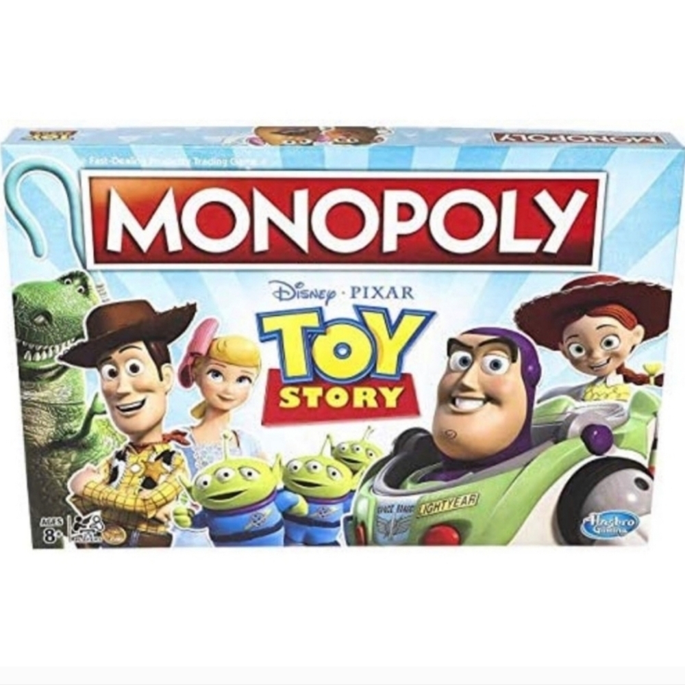 NWT Disneys PIXAR Toy Story Monopoly Game Brand New Still Shrink Wrapped